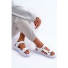 Dámské Sandály Big Star bílé FF274A603 (Veľkosť 39)