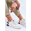 Dámske biele tenisky plošina z textilu kód obuvi TE- CCC -01-LL274039 BIAŁY : Naše topky dnes (Veľkosť 37)