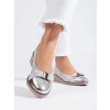 Strieborná dámske lodičky na platforme W. potocki kod CCC -1- 23-12037S (Veľkosť 37)