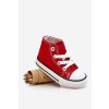 Detské vysoké tenisky červené filemon / 845/80090-D RED (Veľkosť 18)