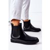 Čierne dámske gumáky DC14 BLK - vodeodolné wellingtony
