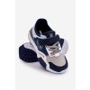 Detské tenisky memory foam system big star ll374225 námořnická modré / LL374225 GRANAT (Veľkosť 33)