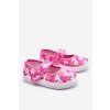 Detské balerínky v kvetech růžove noah / ZC70/ZC71 PINK (Veľkosť 19)
