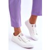 Klasické dámské tenisky Cross Jeans LL2R4052 Bíle