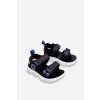 Dětské světlé sandály Černá a modré Maxel (Veľkosť 21)
