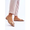 Klasické baleríny s zdobením béžove rivea / 9533 NUDE (Veľkosť 36)