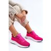 Dámske ružové tenisky plošina z textilu kód obuvi TE- CCC -01-568-6 PEACH : Naše topky dnes na temu tenisky