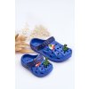 Detské Penové ľahké Sandále crocs modre sweets / 8084/8085/8086 ROYAL (Veľkosť 19)