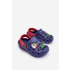 Detské Penové ľahké Sandále crocs námořnická modré sweets / 8084/8085/8086 NAVY (Veľkosť 19)
