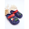 Detské Penové ľahké Sandále crocs námořnická modré sweets / 8084/8085/8086 NAVY (Veľkosť 19)