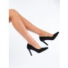 Čierne dámske lodičky na hrubom podpätku Goodin kod CCC -1- GD-FL360C-ALL.B (Veľkosť 36)