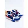 Detské športové členkové topánky memory foam system big star ll374220 modré / LL374220 NIEBIESKI (Veľkosť 34)