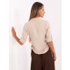 Dámske Košeľa farba Béžová kód 328-KS-4054.85 (Farba Béžová, Veľkosť S)