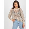 Dámsky sveter farba Béžová kód BA-SW-9006.38P (Farba Béžová, Veľkosť ONE SIZE)