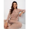 Dámske Pyžamo farba Béžová kód BR-PI-9106 (Farba Béžová, Veľkosť S)