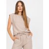 Dámske Komplet farba Béžová kód CA-KMPL-6303.09X (Farba Béžová, Veľkosť S)