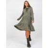 Dámske khaki šaty športove kód produktu D10027C30287A3 (Farba Khaki, Veľkosť S)