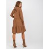 Dámske hnede šaty športove kód produktu D10027C30287A6 (Farba Hnedá, Veľkosť XS)