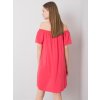 Dámske koralove šaty španielského strihu kód produktu D73761M30145E (Farba Koralová, Veľkosť S)
