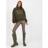 Khaki dámska mikina EM-BL-643.39X