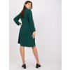 Dámske tmavo-zelene šaty na bežný deň kód produktu EM-SK-604.10P