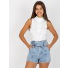 Dámske Šortky farba Svetlo-modrá kód EM-SN-1J706.93