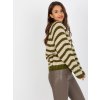 Dámsky sveter farba Khaki kód EM-SW-5020-02.28P