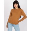 Dámsky sveter farba Hnedá camel kód EM-SW-KL2070.25P