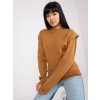 Dámsky sveter farba Hnedá camel kód EM-SW-KL2070.25P