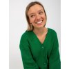Dámsky sveter farba Zelená kód LC-SW-0267.06X