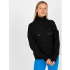 Dámsky sveter farba Čierna kód LC-SW-3019.05P
