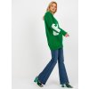 Dámsky sveter farba Zelená kód LC-SW-8050.95P