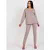 Dámske Komplet farba Tmavo-béžová kód LK-KMPL-509315.06