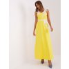 Dámske žlte šaty večerné kód produktu 15- TemU - 1-LK-SK-506640.05P