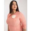 Dámske broskyňove šaty plus size kód produktu LK-SK-506721.69