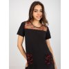 Dámske čierne šaty elegantné kód produktu LK-SK-506790.45