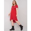 Dámske červene šaty plus size kód produktu LK-SK-506827.45