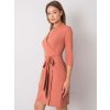 Dámske tmavo-pomarančove šaty elegantné kód produktu LK-SK-507665.17P