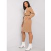 Dámske hnede camel šaty športove kód produktu LK-SK-508299.30