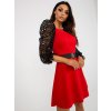 Dámske červene šaty elegantné kód produktu LK-SK-508840-2.84P