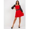 Dámske červene šaty elegantné kód produktu LK-SK-508840-2.84P