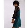 Dámske tmavo-zelene šaty elegantné kód produktu LK-SK-508840.22X