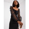 Dámske čierne šaty elegantné kód produktu LK-SK-508845.20