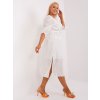 Dámske okrove šaty plus size kód produktu LK-SK-509350.25