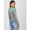Dámsky sveter farba Sivo-modrá kód LK-SW-506559-2.13