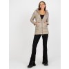 Dámska Bunda farba Tmavo-béžová kód NM-KR-P22-6206-62.70P