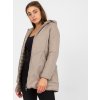 Dámska Bunda farba Tmavo-béžová kód NM-KR-P22-6206-62.70P