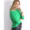 Dámska blúzka na bežný deň zelená RV-BZ-4661.55P