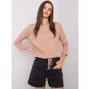 Dámska blúzka na bežný deň bordová RV-BZ-4691.43P