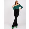 Dámska blúzka španielského strihu tmavo-zelená RV-BZ-4692.05X